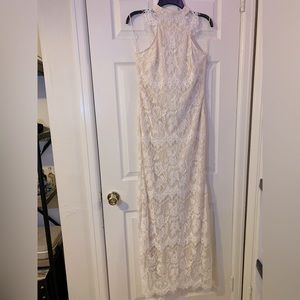 Off white wedding dress